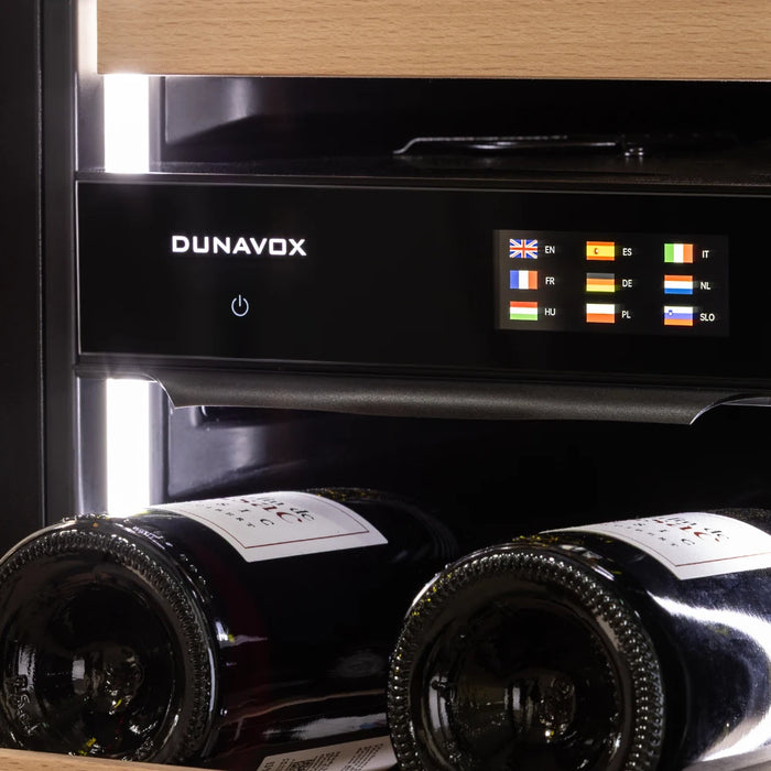 Dunavox Flow-16H Weinkühlschrank | DAUF-16.64DBH | 2 Zonen