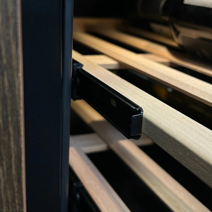 Dunavox Flow-46H Wijnkoelkast | DAUF-46.145DBH | 2 Zones | Zwart - Mijn-Wijnkoelkast