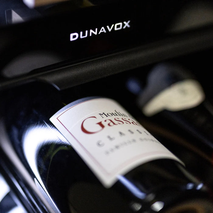 Dunavox Spirit-25 Weinkühlschrank | DVS-25.65DB | 2 Zonen