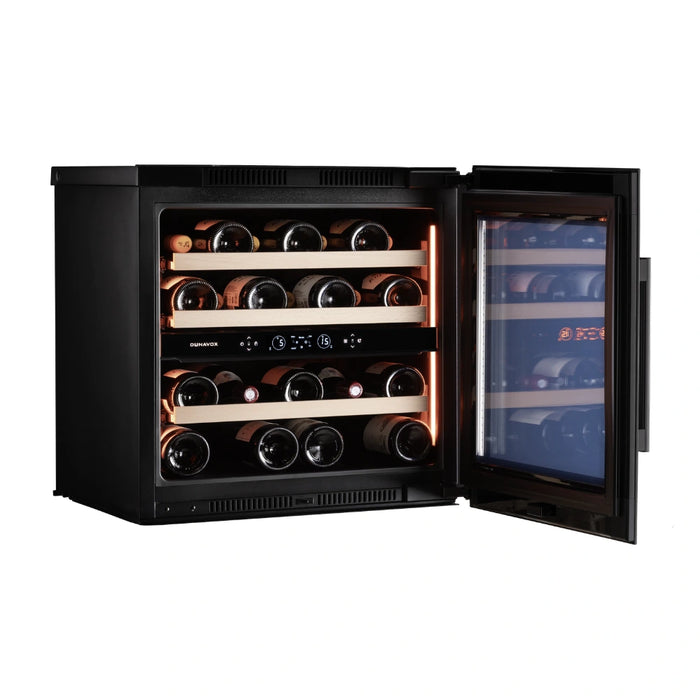 Dunavox Spirit-25 Weinkühlschrank | DVS-25.65DB | 2 Zonen