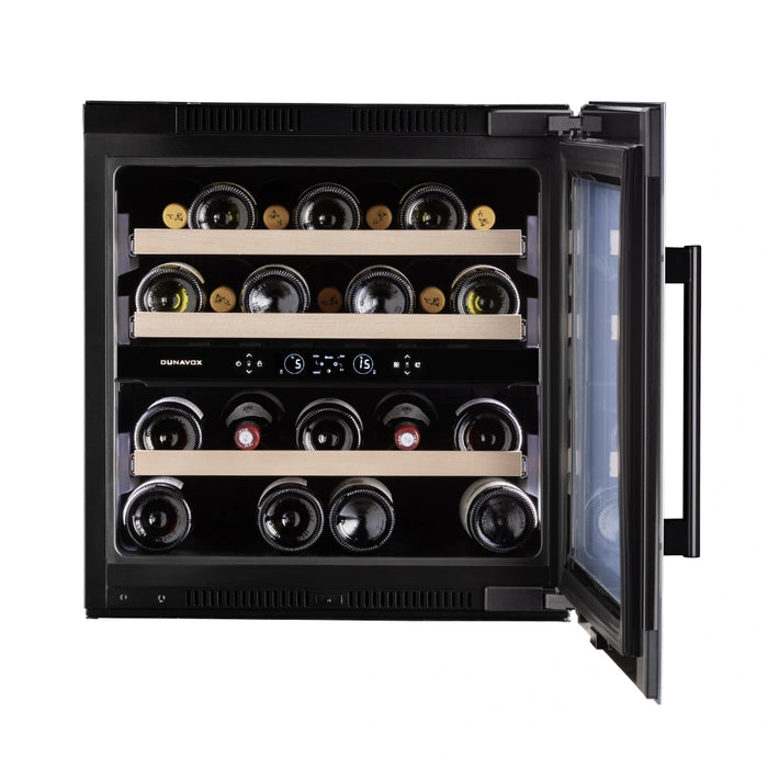 Dunavox Spirit-25 Weinkühlschrank | DVS-25.65DB | 2 Zonen