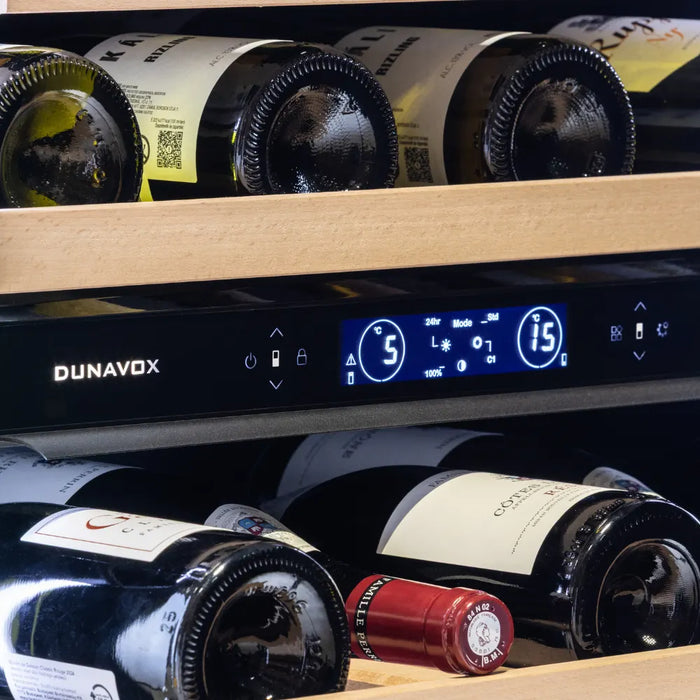 Dunavox Spirit-25 Weinkühlschrank | DVS-25.65DB | 2 Zonen