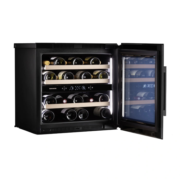 Dunavox Spirit-25 Weinkühlschrank | DVS-25.65DB | 2 Zonen