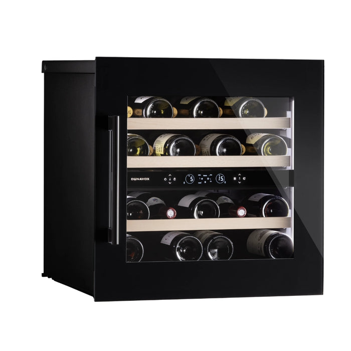 Dunavox Spirit-25 Weinkühlschrank | DVS-25.65DB | 2 Zonen