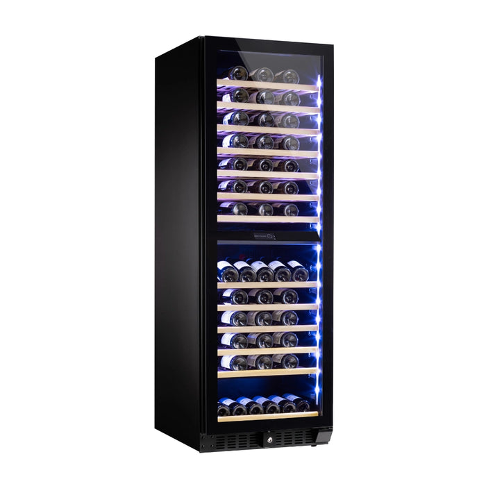 Dunavox Grande-166 Weinkühlschrank | DX-166.428DBK | 2 Zonen