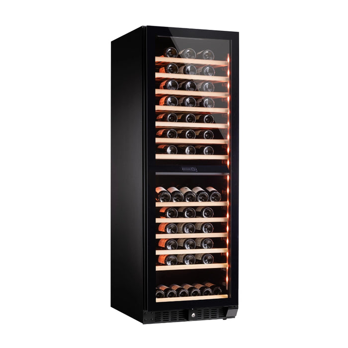 Dunavox Grande-166 Weinkühlschrank | DX-166.428DBK | 2 Zonen
