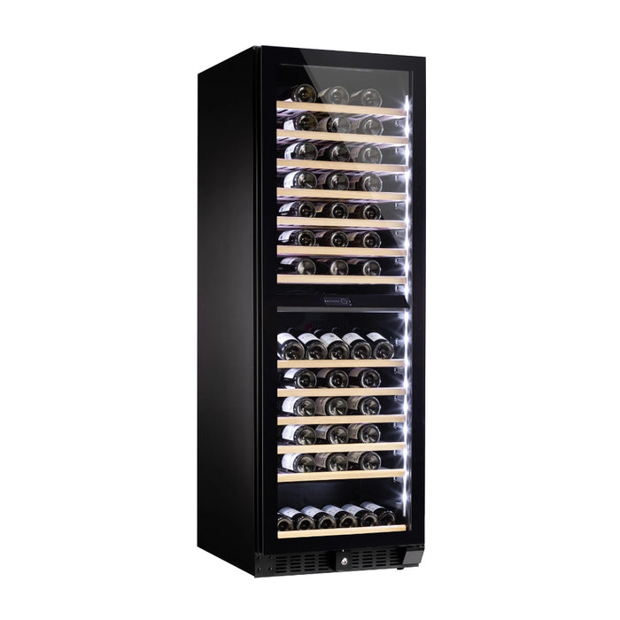 Dunavox Grande-166 Weinkühlschrank | DX-166.428DBK | 2 Zonen