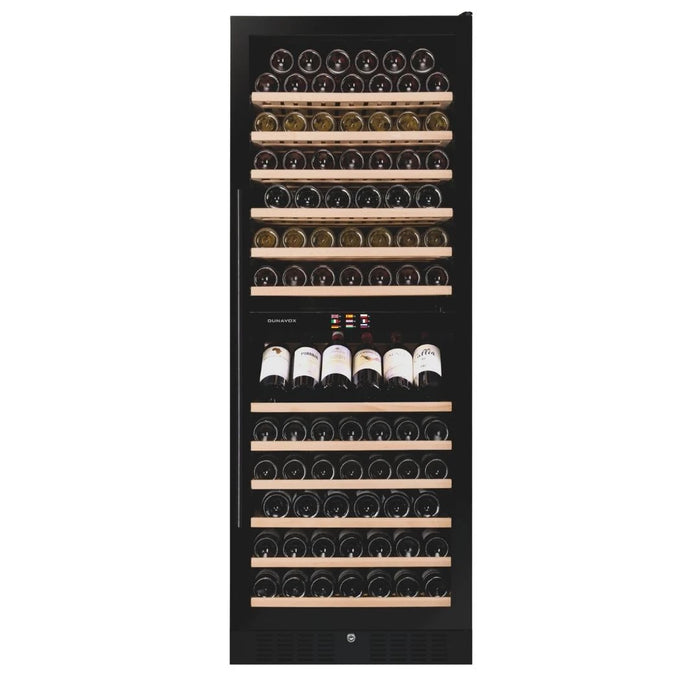 Dunavox Grande-108 Weinkühlschrank | DX-108.330DB | 2 Zonen | Schwarz