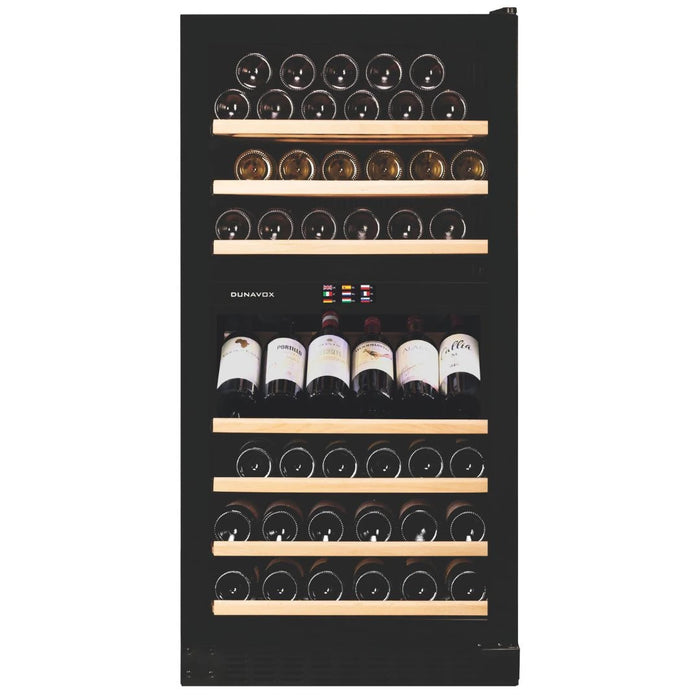 Dunavox Grande-94 Weinkühlschrank | DX-94.270DBK | 2 Zonen
