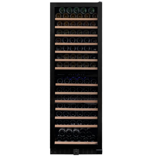 Dunavox Grande-166 Wijnkoelkast | DX-166.428DMBK | 2 Zones | Mat Zwart - Mijn-Wijnkoelkast