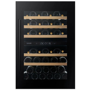 Dunavox Spirit-44 Weinkühlschrank | DVS-44.120DMB | 2 Zonen | Mattschwarz