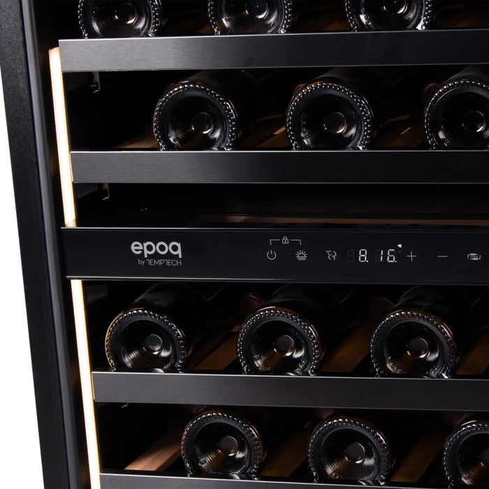 Temptech Sommelier Weinkühlschrank | SOMX60DRB | 2 Zonen
