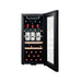 La Sommelière LS38BLACK met open deur en 38 flessen