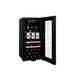 La Sommelière LS38BLACK schuin met open deur