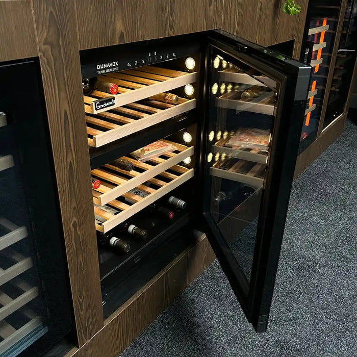 Dunavox FLOW-39.TO Wijnkoelkast | DAUF-39.119DB.TO | 2 Zones - Mijn-Wijnkoelkast