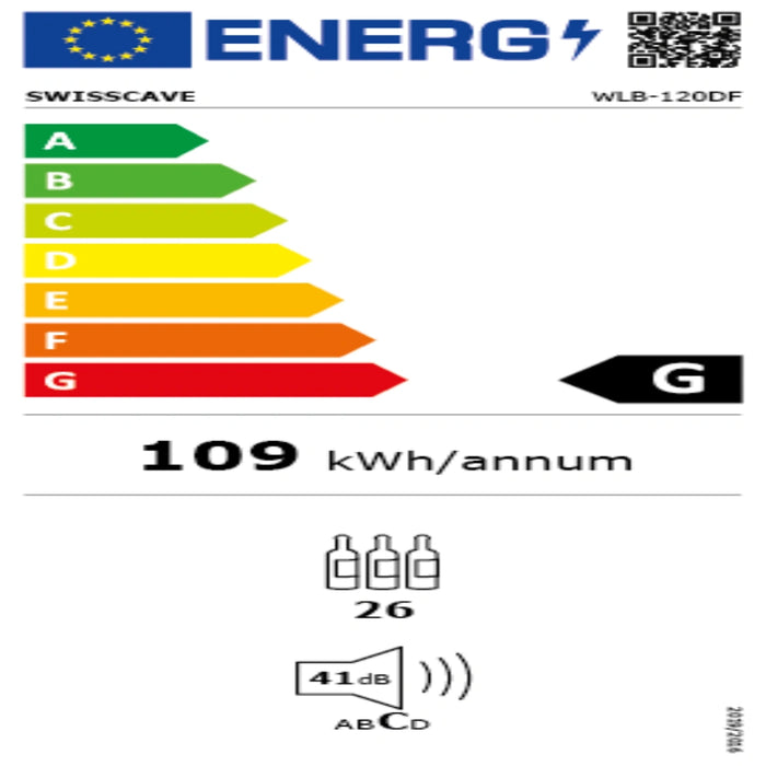 Swisscave Wijnkoelkast  | WLB-120DF-WHITE | 2 Zone - Mijn-Wijnkoelkast