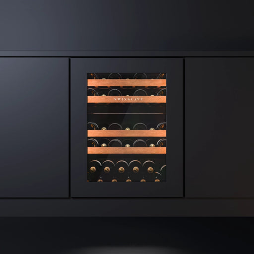 Swisscave Wijnkoelkast | WUB-60DFP | 2 Zones - Mijn-Wijnkoelkast