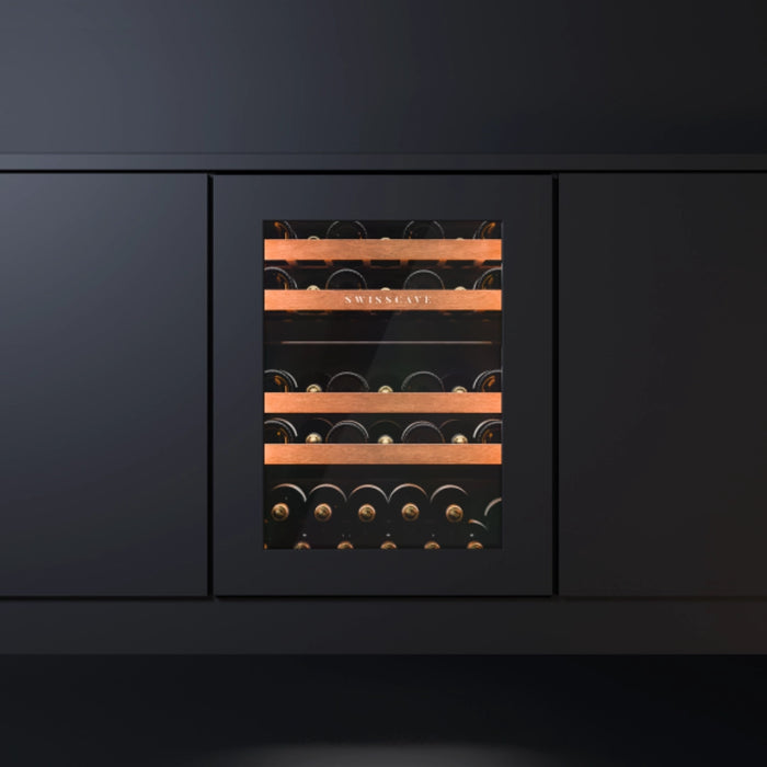 Swisscave Wijnkoelkast | WUB-60DFP | 2 Zones - Mijn-Wijnkoelkast