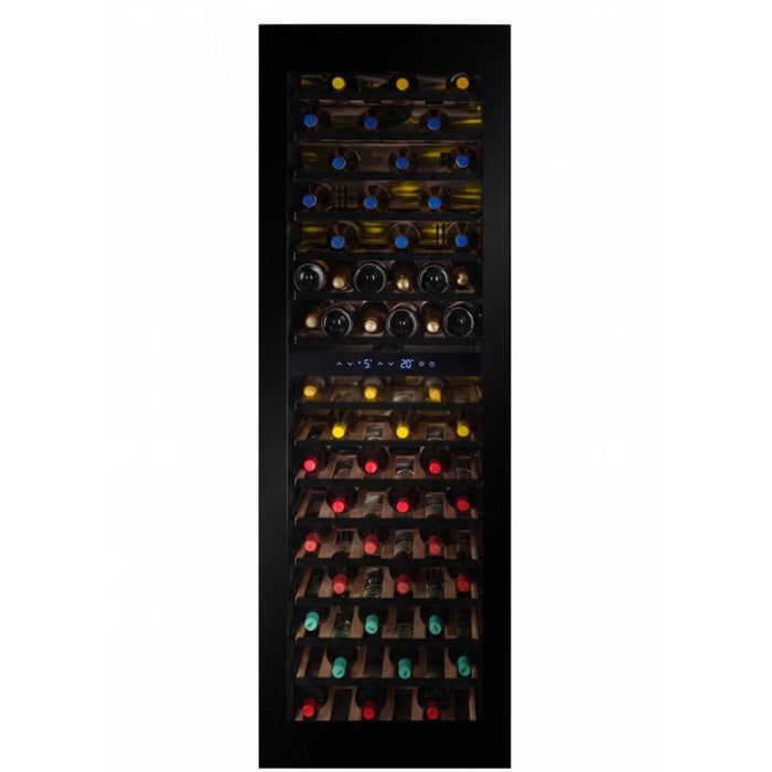 Cella Weinkühlschrank | W96B-TO | 2 Zonen
