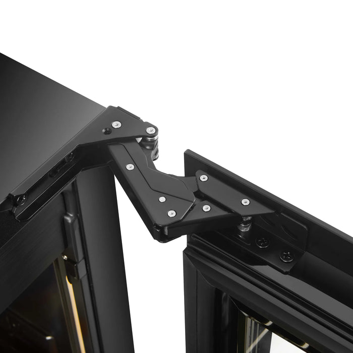 Cella BV122S-BLACK vrijstaande drankkoelkast, detailfoto