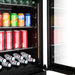 Cella BV46S-BLACK onderbouw drankkoelkast, detailfoto