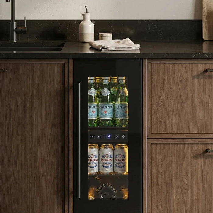 Cella KitchenLine BV18-BH onderbouw drankkoelkast, in een keuken