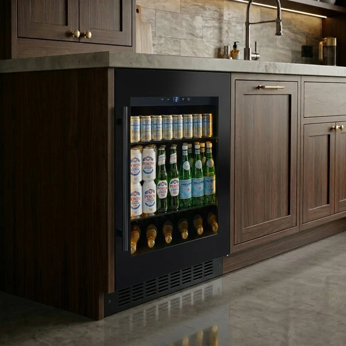 Cella KitchenLine BV34-BH onderbouw drankkoelkast, in een keuken