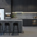 Cella KitchenLine W34PANEL-TO onderbouw wijnkoelkast, in een keuken