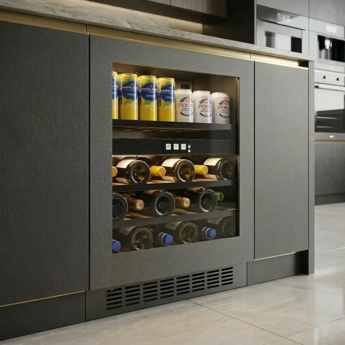 Cella KitchenLine WBV36PANEL-TO onderbouw wijn- en drankkoelkast, in een keuken