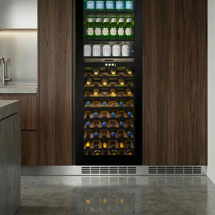 Cella KitchenLine WBV99B-TO inbouw wijn- en drankkoelkast, in een keuken