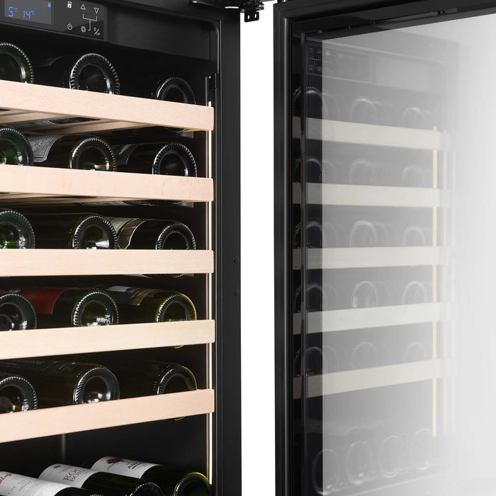 Cella W46S-BLACK onderbouw wijnkoelkast, detailfoto
