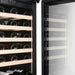 Cella W46S-BLACK onderbouw wijnkoelkast, detailfoto