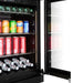 Cella Drank Koelkast | BV46S-BLACK - 127L / 141 blikjes | 1 Zone - Mijn-Wijnkoelkast