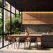 Dunavox Noble-109 inbouw wijnkoelkast, in een keuken
