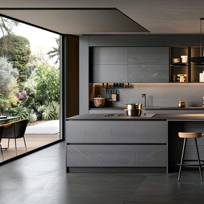 Dunavox Noble-25 inbouw wijnkoelkast, in een keuken
