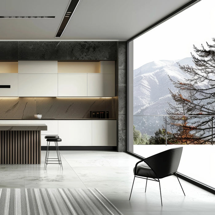 Dunavox Noble-32 inbouw wijnkoelkast, in een keuken