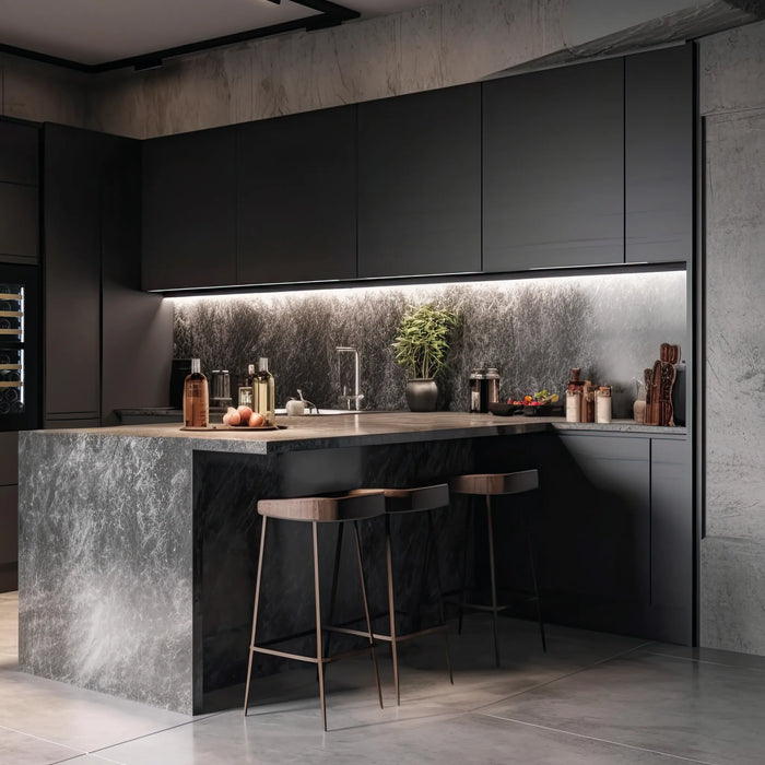 Dunavox Noble-44 inbouw wijnkoelkast, in een keuken