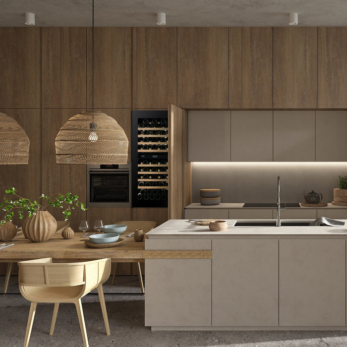 Dunavox Noble-70 inbouw wijnkoelkast, in een keuken