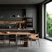 Dunavox Prime-44 inbouw wijnkoelkast, in een keuken