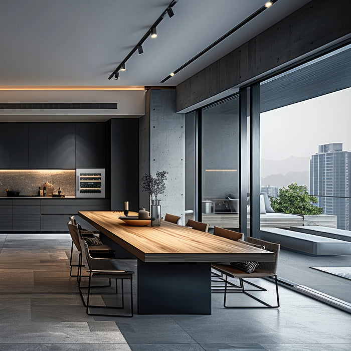 Dunavox Spirit-25 inbouw wijnkoelkast, in een keuken