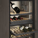 Gaggenau Vario Expressive inbouw wijnkoelkast, detailfoto uittrekbare flessenrekken