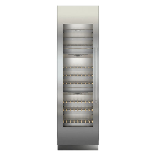 Liebherr Monolith EWPi 9671 inbouw wijnkoelkast, vooraanzicht met gesloten deur (afgebeeld met RVS-glasdeur)