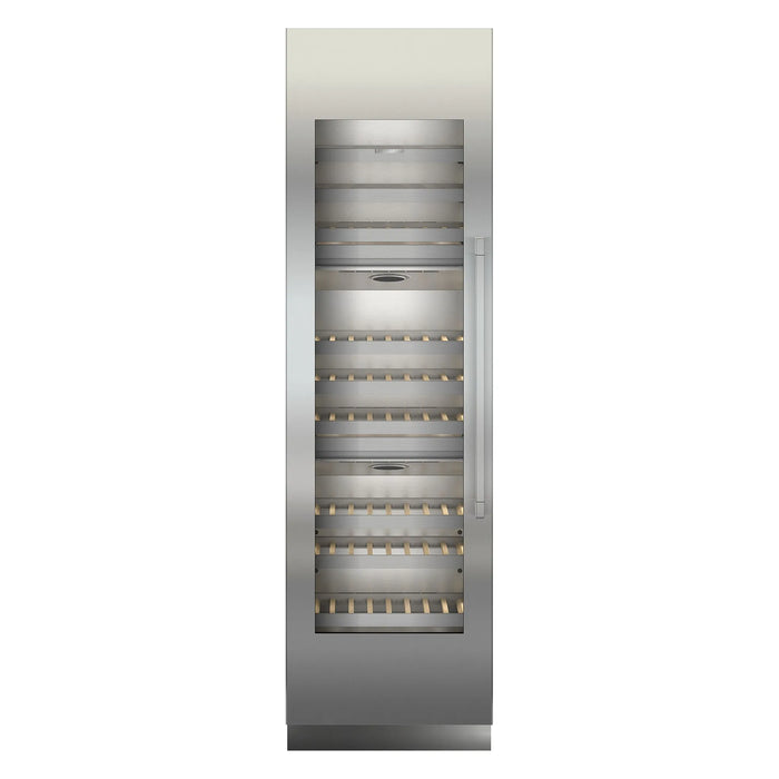 Liebherr Monolith EWPi 9671 inbouw wijnkoelkast, vooraanzicht met gesloten deur (afgebeeld met RVS-glasdeur)