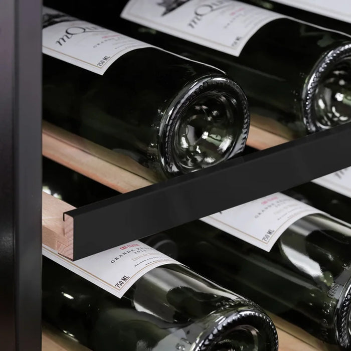 mQuvée Front legplank WineCave 60 zwart in de kast, foto 2
