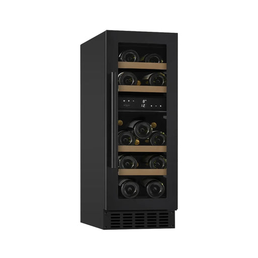 mQuvée WineCave 700 30D WCD30AB-700 onderbouw wijnkoelkast antraciet zwart, vooraanzicht