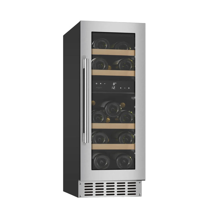 mQuvée WineCave 700 30D WCD30S-700 detail van de legplanken en bediening