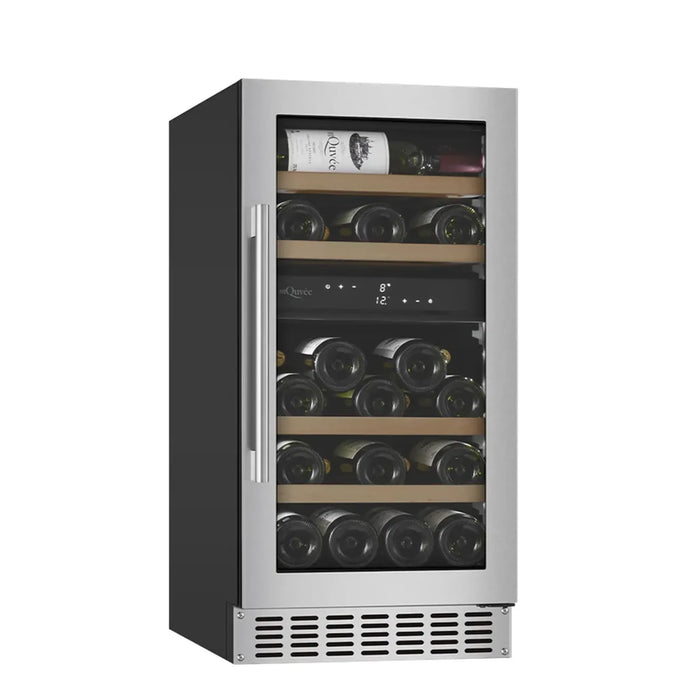 mQuvée WineCave 700 40D WCD40S-700 detail van de legplanken en bediening