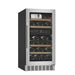 mQuvée WineCave 700 40D WCD40S-700 detail van de legplanken en bediening
