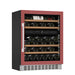 mQuvée WineCave 700 60D WCD60-700 voorbeeld van een deur in RAL-kleur