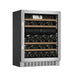 mQuvée WineCave 700 60D WCD60S-700 schuin aanzicht met gesloten deur